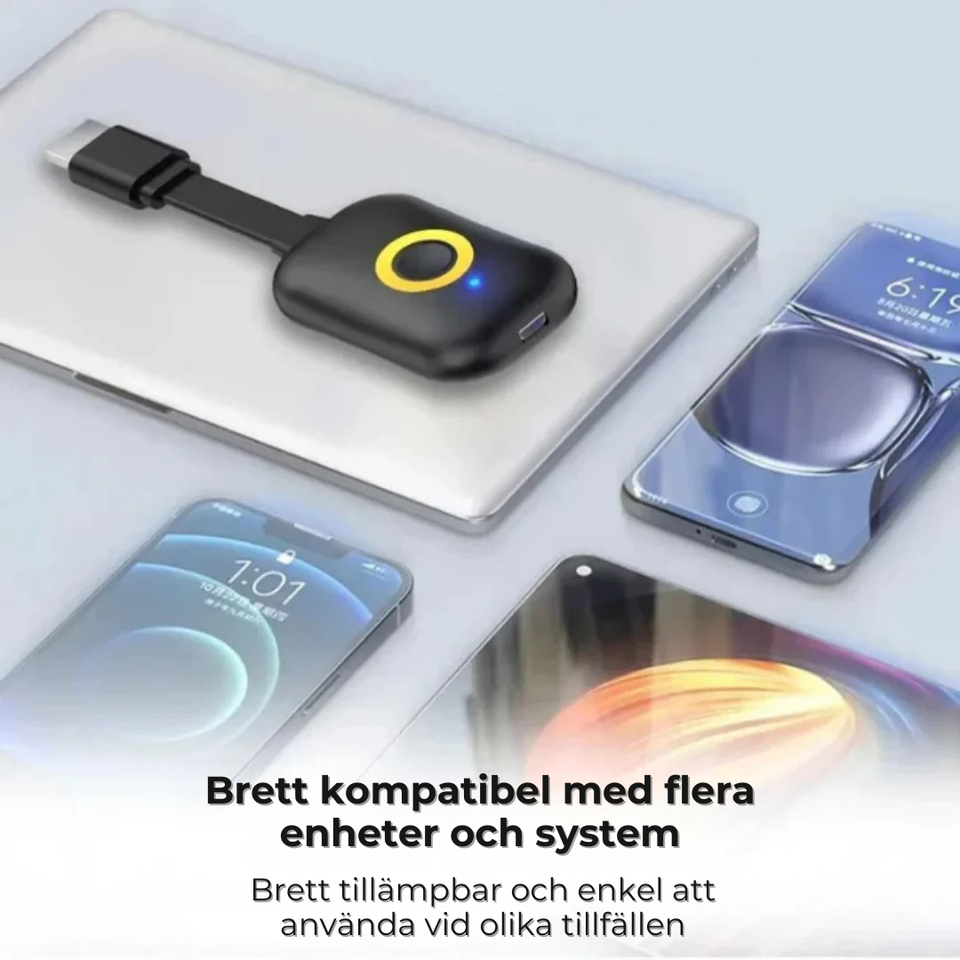StreamLänk™ | Spegla din telefon direkt till din TV – inget Wi-Fi eller kablar!