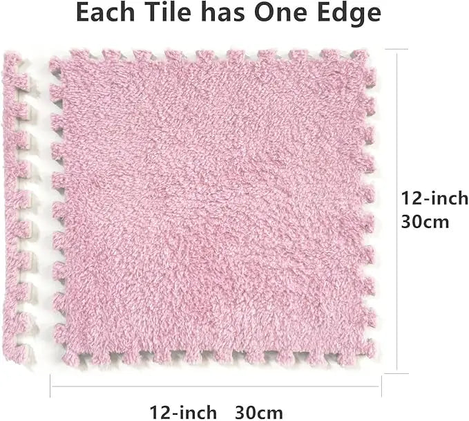 ComfortTiles™ | Mjuka, modulära golvplattor som skapar trygg lek – och snygg inredning. (10-pack)