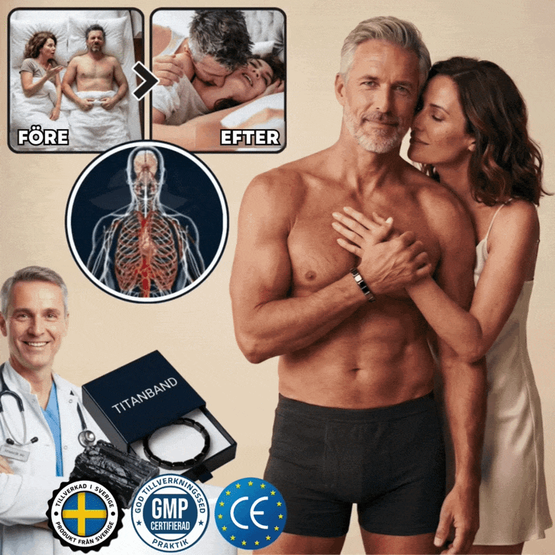 TitanBand™ | Krigarstenen som ger män över 40 sin kraft tillbaka