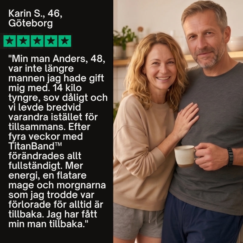TitanBand™ | Krigarstenen som ger män över 40 sin kraft tillbaka
