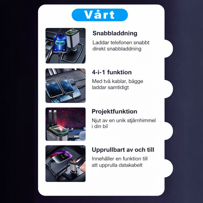 TurboLadd™ | Snabbladdning möter stämningsfull stjärnhimmel