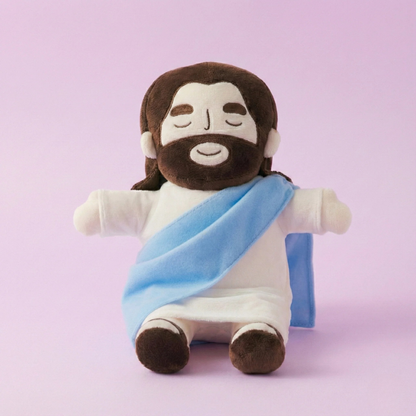 FridKram™ | Jesus Lugnande Plyschdocka