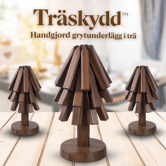 Träskydd™ | Bordsunderlägg i trä och värmetåliga bordsunderlägg