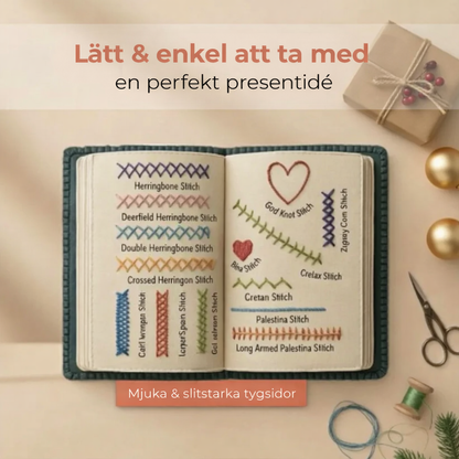 Broderibok™ | Från nybörjare till vacker broderistil på nolltid