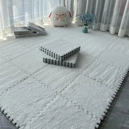 ComfortTiles™ | Mjuka, modulära golvplattor som skapar trygg lek – och snygg inredning. (10-pack)