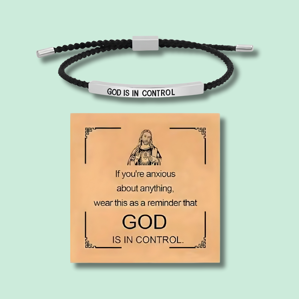 MinneOrd™ | Flätat inspirerande armband i rostfritt stål