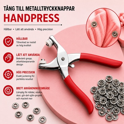 KnappFix™ | Knappverktyg – Fäst perfekta knappar på sekunder