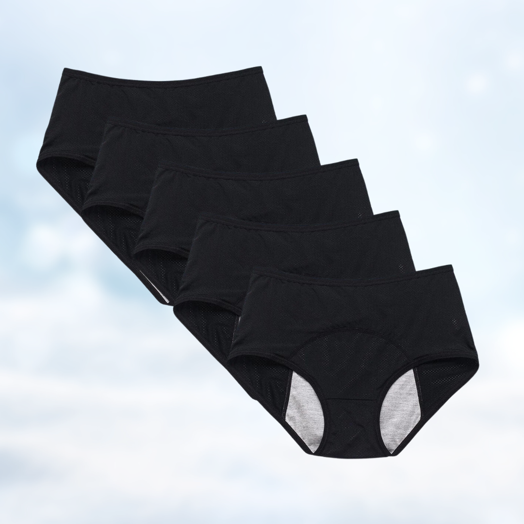 VivaDry™ | Läckagesäkra underkläder (5-pack)