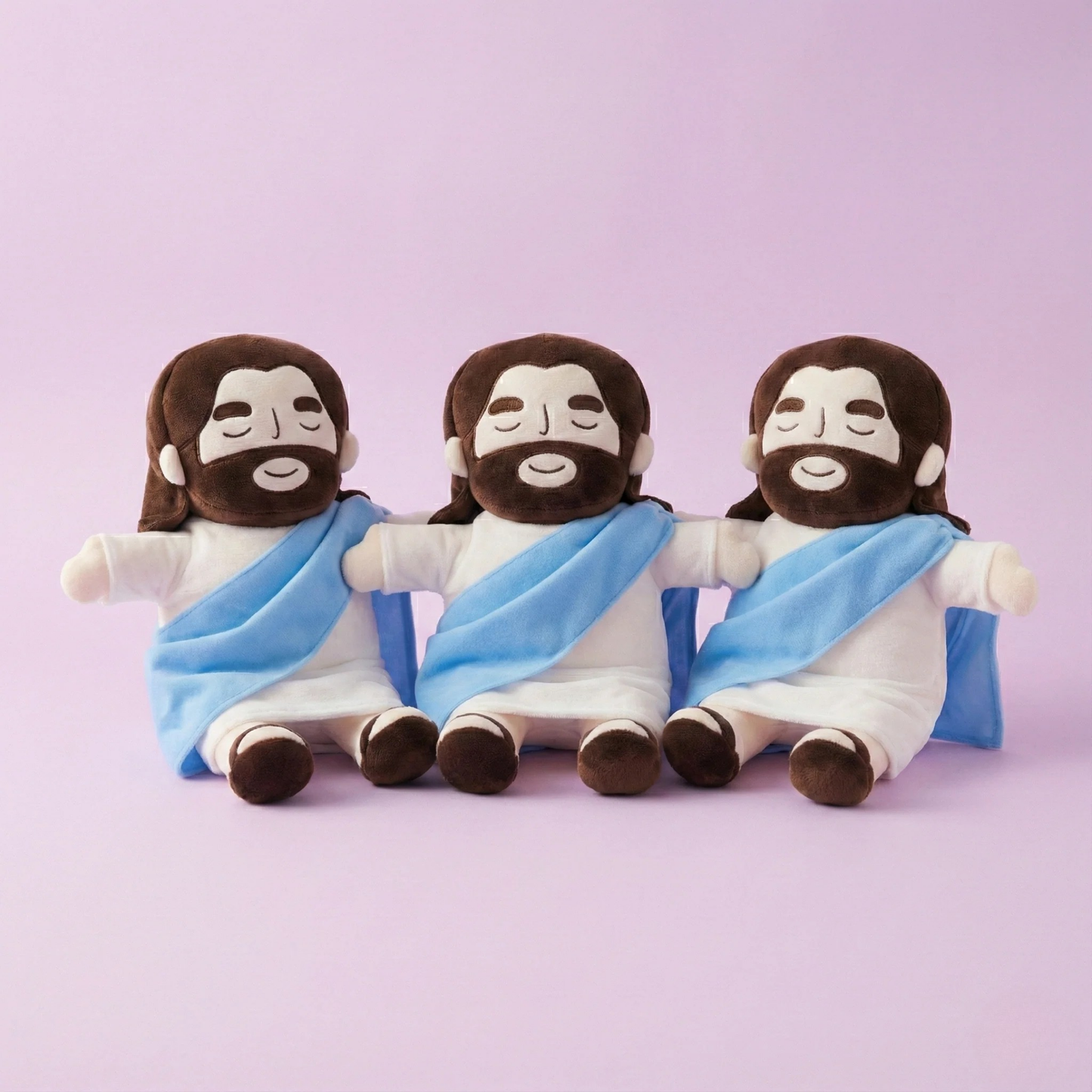 FridKram™ | Jesus Lugnande Plyschdocka