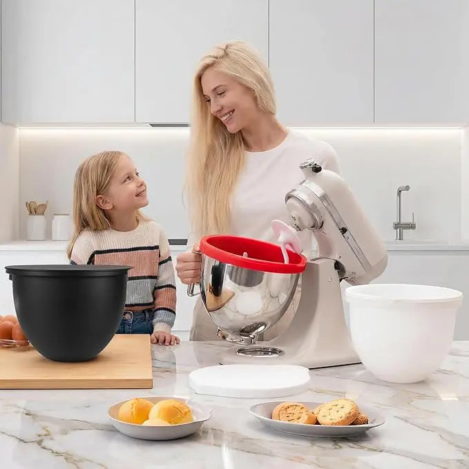 KitchenSeal™ – Silikoninsatser med lock för KitchenAid 5 Qt