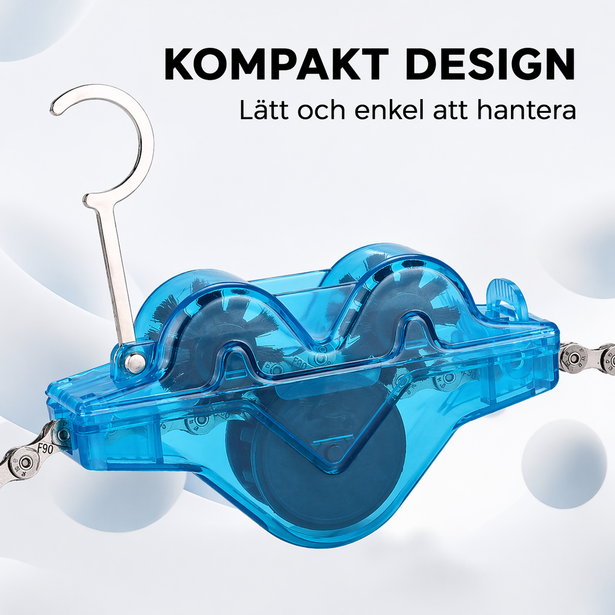 KedjeRen™ | En ren kedja på en minut, utan smutsiga händer