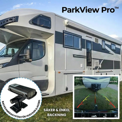 ParkView Pro™ | Backkamera – Tryggare parkering utan stress och gissningar