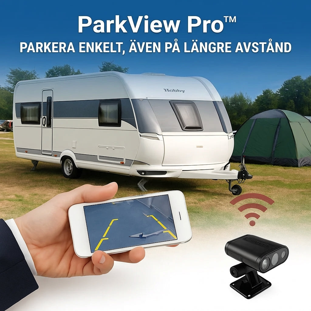ParkView Pro™ | Backkamera – Tryggare parkering utan stress och gissningar