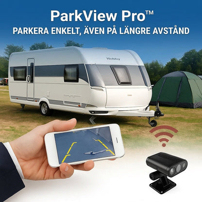 ParkView Pro™ | Backkamera – Tryggare parkering utan stress och gissningar