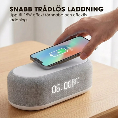 SmartStation™ | 6-i-1 Trådlös Laddstation med Flera Funktioner