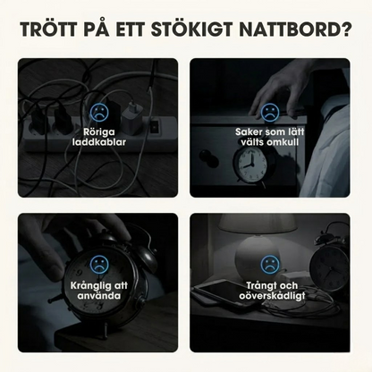 SmartStation™ | 6-i-1 Trådlös Laddstation med Flera Funktioner